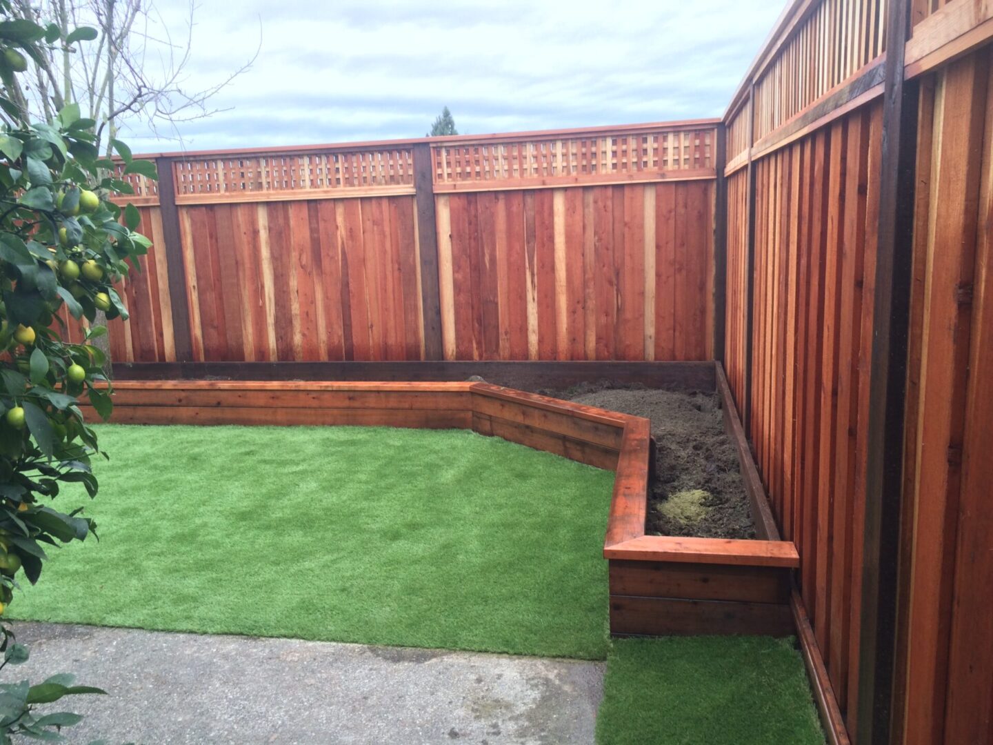 Artificial lawn landscaping service by Guys Yard Design in Sonoma, CA